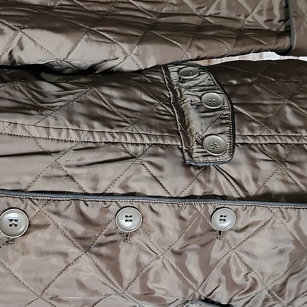 Pendleton Fall Quilted Dark Brown Jacket - image 2